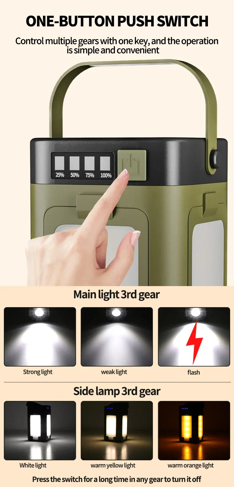 BumPhuc™ Solar Camp Light